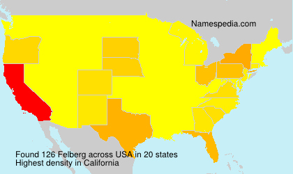 Surname Felberg in USA Surname Felberg in USA