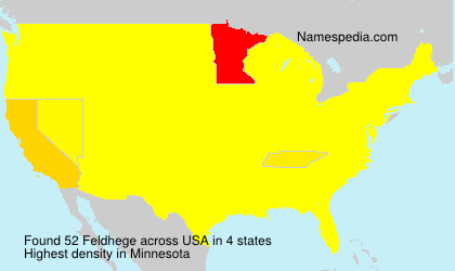 Surname Feldhege in USA Surname Feldhege in USA