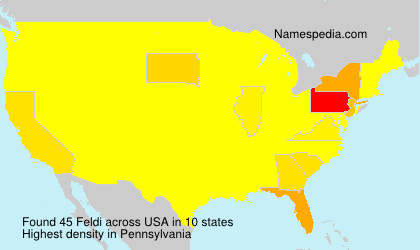 Surname Feldi in USA Surname Feldi in USA