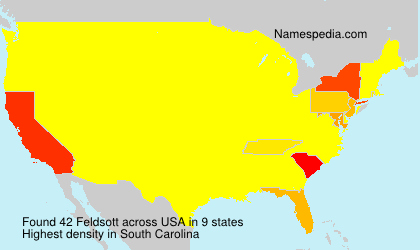 Surname Feldsott in USA Surname Feldsott in USA