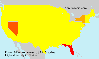 Surname Felszer in USA Surname Felszer in USA