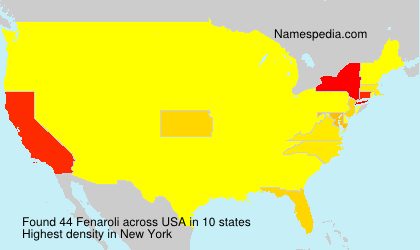 Surname Fenaroli in USA Surname Fenaroli in USA