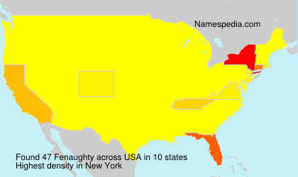 Surname Fenaughty in USA Surname Fenaughty in USA