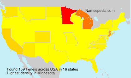 Surname Feneis in USA Surname Feneis in USA