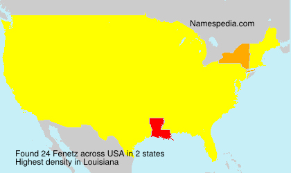 Surname Fenetz in USA Surname Fenetz in USA