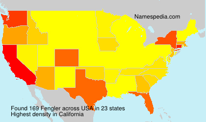 Surname Fengler in USA Surname Fengler in USA