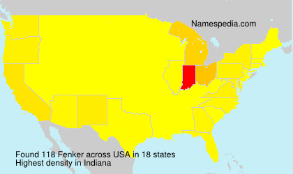 Surname Fenker in USA Surname Fenker in USA