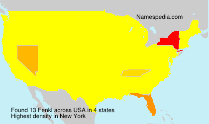 Surname Fenkl in USA Surname Fenkl in USA
