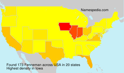 Surname Fenneman in USA Surname Fenneman in USA