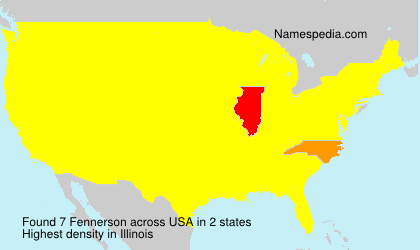 Surname Fennerson in USA Surname Fennerson in USA