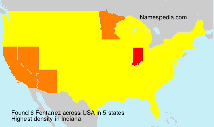 Surname Fentanez in USA Surname Fentanez in USA