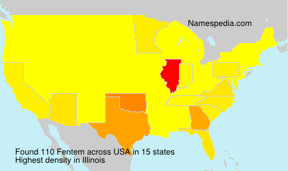 Surname Fentem in USA Surname Fentem in USA