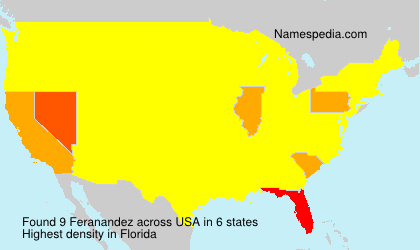 Surname Feranandez in USA Surname Feranandez in USA