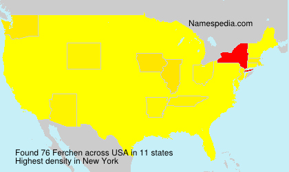 Surname Ferchen in USA Surname Ferchen in USA