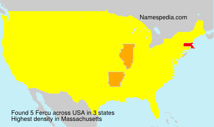 Surname Fercu in USA Surname Fercu in USA
