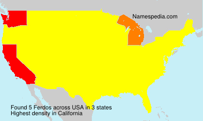 Surname Ferdos in USA Surname Ferdos in USA