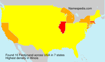 Surname Ferdynand in USA Surname Ferdynand in USA