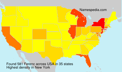 Surname Ferenc in USA