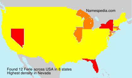 Surname Ferle in USA Surname Ferle in USA