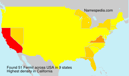 Surname Fermil in USA Surname Fermil in USA