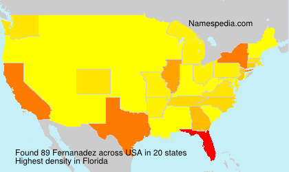 Surname Fernanadez in USA Surname Fernanadez in USA