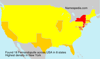 Surname Fernandopulle in USA Surname Fernandopulle in USA