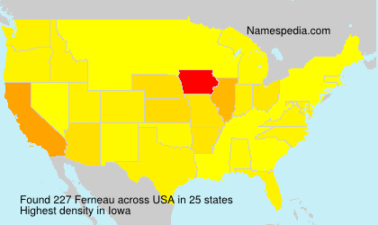 Surname Ferneau in USA Surname Ferneau in USA