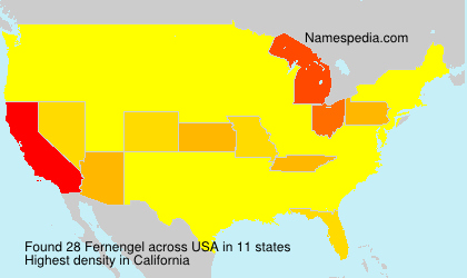Surname Fernengel in USA Surname Fernengel in USA