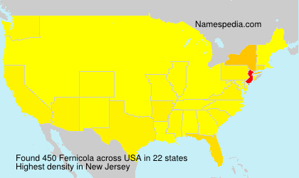 Surname Fernicola in USA Surname Fernicola in USA