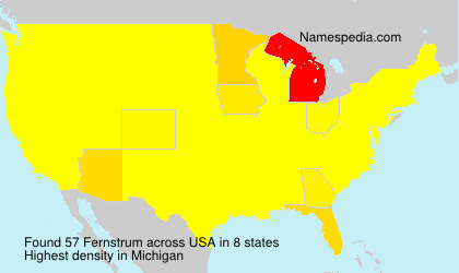 Surname Fernstrum in USA Surname Fernstrum in USA