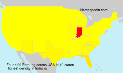 Surname Fernung in USA Surname Fernung in USA