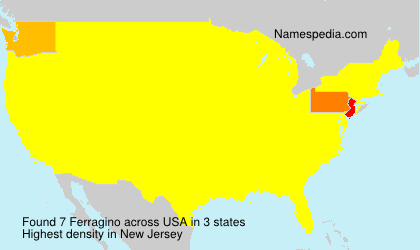 Surname Ferragino in USA Surname Ferragino in USA