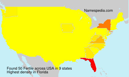 Surname Fertile in USA Surname Fertile in USA
