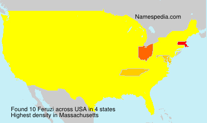Surname Feruzi in USA Surname Feruzi in USA