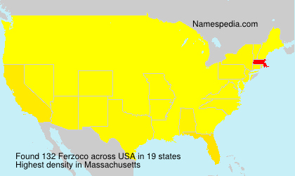 Surname Ferzoco in USA Surname Ferzoco in USA