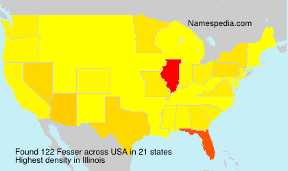 Surname Fesser in USA Surname Fesser in USA
