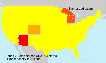 Surname Fetha in USA Surname Fetha in USA