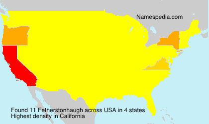 Surname Fetherstonhaugh in USA Surname Fetherstonhaugh in USA