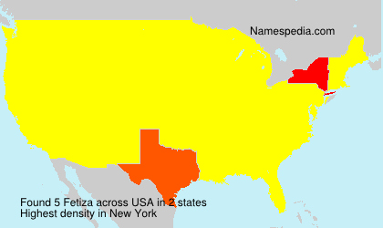 Surname Fetiza in USA