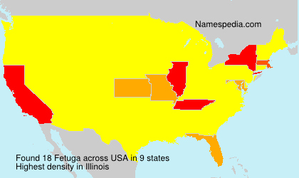 Surname Fetuga in USA Surname Fetuga in USA