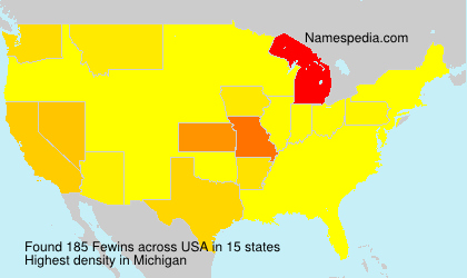 Surname Fewins in USA Surname Fewins in USA