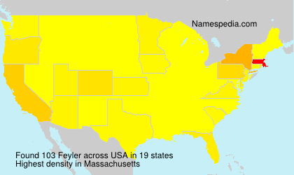 Surname Feyler in USA Surname Feyler in USA