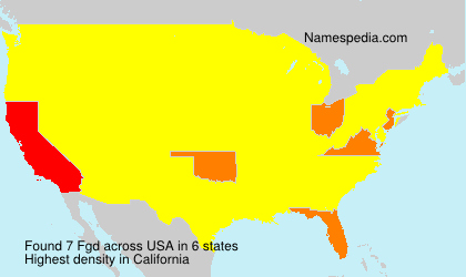 Surname Fgd in USA Surname Fgd in USA