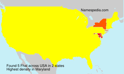 Surname Fhal in USA Surname Fhal in USA