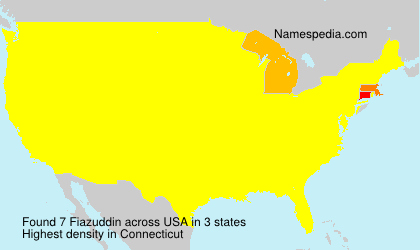 Surname Fiazuddin in USA Surname Fiazuddin in USA