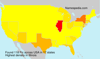 Surname Fic in USA Surname Fic in USA