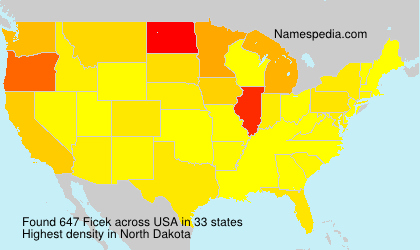 Surname Ficek in USA Surname Ficek in USA