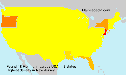 Surname Fichmann in USA Surname Fichmann in USA