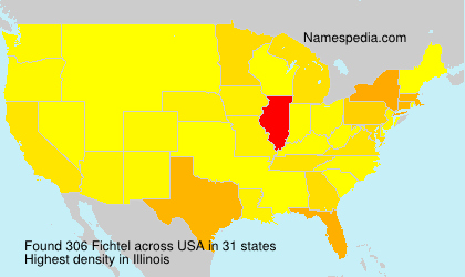 Surname Fichtel in USA Surname Fichtel in USA