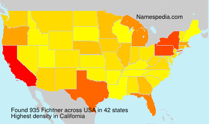 Surname Fichtner in USA Surname Fichtner in USA